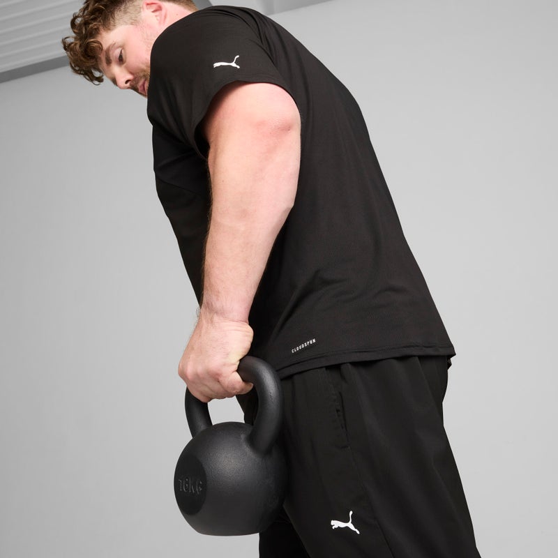 PUMA Woven Mens Black Tapered Pants - Image 4